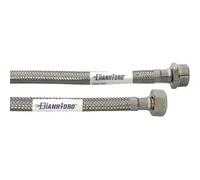 FLESSIBILE INOX MODELLO NORMALE CM 40 FF 1/2 x 3/8 Flessibili(Pz.10)