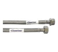 FLESSIBILE INOX MODELLO NORMALE CM 60 FF 1/2 x 1/2 Flessibili(Pz.10)
