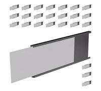 Flessibile magnete dati kit, 25 carte pretagliate magneti, 35 perforato data Cards, dimensioni .125 "Spessore, 2,5 cm di altezza, 15,2 cm di lunghezza