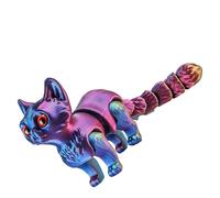 Flessibile Metallizzato Gattino Fidget Giocattolo Relief Per Tutte Le Età Gadget Compatti Novità Puntelli Gatti Da Collezione Figurine
