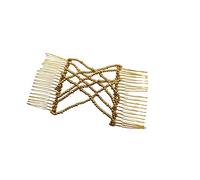 Flessibile moda pettine magico pettine per capelli doppio tallone accessori per capelli stile oro creativo e utileProcessato Professionale