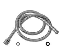 Flessibile per doccia doppia aggraffatura 1/2 F x 3/8 M 150cm