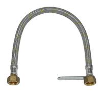 Flessibile per gas liquido con levette 1/2" FF x 80 cm