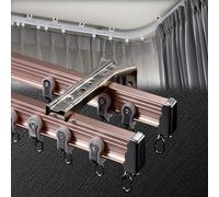 Flessibile Pieghevole Soffitto Curt k2 s Alluminio Doppio Rail System 1.9m Lunghezza per Custom CurvDesigns Ideale per la Decorazione Domestica e Ottimizzazione dello Spazio
