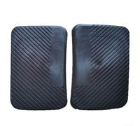 Flessibile PVC Piede Pad 22x15cm per Ninebot S Smart Scooter (un paio di | PVC ad alta flessibilità, comodo sotto i piedi, migliora la stabilità di guida, colore nero, set da 2 pezzi