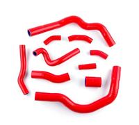 Flessibile radiatore Compatibile con Mini per Cooper S per R52 Cabrio 2002 2003 2004 2005 2006 2007 2008 Kit Tubo Flessibile del Liquido di Raffreddamento del Radiatore(Red)