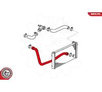 Flessibile radiatore inferiore per SEAT VW CADDY IBIZA INCA POLO