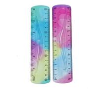 Flessibile Righello Set Morbido Pieghevoli Infrangibile per Scuola, Ufficio Uso