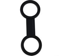 Flessibile Silicone Snorkel Fermo 10cm Lunghezza | Si adatta alle cinghie della maschera, tiene saldamente il boccaglio, previene la perdita, compatibilità, materiale
