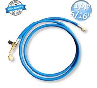 FLESSIBILE TUBO FRUSTA CON RUBINETTO 1/4'' x 5/16'' SAE ALTA QUALITÀ 1800 mm -