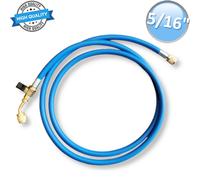 FLESSIBILE TUBO FRUSTA CON RUBINETTO 5/16'' x 5/16'' SAE ALTA QUALITÀ 1800 mm -