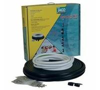 Flessibile Vinile Rub Ferroviario Kit 1-7/8 " x 1-1/16 " X50 ' Con Nero Inserire