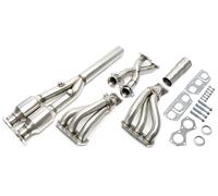Flessibile Y- Pipe 5 Pezzi In Acciaio Inox Per VW Golf IV R32 Audi TT 3.2 VR6