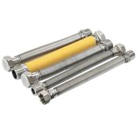 FLESSIBILI ACCIAIO KIT ALLACCIAMENTO CALDAIA 20/40 D. 3/4 - 1/2 GAS ACQUA