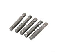 Flessibilità con questo affidabile set di cinque adattatori per trapani