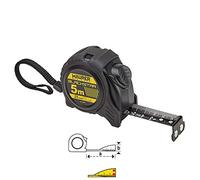 FLESSOMETRO MAURER 5MT 25MM IN ABS NERO WATERPROOF