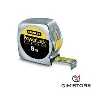 Flessometro powerlock nastro Mt 10 cod. 33-442 mm 25 Stanley