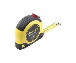 Flessometro Stanley Dual Lock 3 mt con nastro 12,5 mm