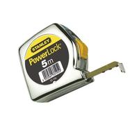 FLESSOMETRO PROFESSIONALE 'POWER LOCK' mt 5 mm 25 - art. 1-33-195 STANLEY
