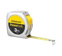 Flessometro Stanley Powerlock 3 mt nastro Mylar