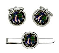 Fletcher Di Dunans Clan Scozzese Gemelli E Fermacravatta Set