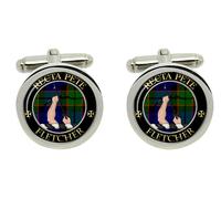 Fletcher Di Dunans Clan Scozzese Gemelli IN Cromo Scatola