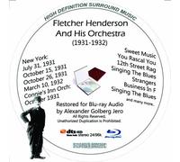 Fletcher Henderson (1931-32) Restored for Blu-ray Audio