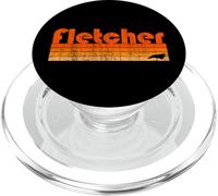 Fletcher, North Carolina Retro anni '80 PopSockets PopGrip per MagSafe