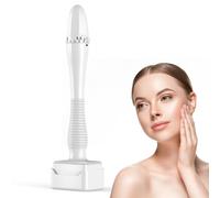 FLETUTE Derma Stamp & Microneedling Pen Pro con 140 aghi in titanio | Dermatologicamente testato. Dermastamp/Dermapen per ringiovanimento del viso, crescita dei capelli e cura del corpo.