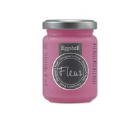 FLEUR DESIGNER'S PAINT | EGGSHELL Smalto Multisuperficie Satinato, Senza Carteggiare, 130 ml, F23 American Baeuty, a Base Acqua, Lavabile, Altissima Resistenza, per Interno - Esterno, Made in Italy