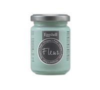 FLEUR DESIGNER'S PAINT | EGGSHELL Smalto Multisuperficie Satinato, Senza Carteggiare, 130 ml, F49 Cape Town Blue, a Base Acqua, Lavabile, Altissima Resistenza, per Interno - Esterno, Made in Italy