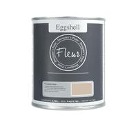 FLEUR DESIGNER'S PAINT | EGGSHELL Smalto Multisuperficie Satinato, Senza Carteggiare, 750 ml, F12 James Taupe, a Base Acqua, Lavabile, Altissima Resistenza, Interno - Esterno, Pareti - Mobili