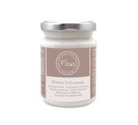 FLEUR DESIGNER'S PAINT | Fondo Aggrappante Acrilico, Adatto per Superfici non Assorbenti, Fleur Primer P02, Universale, Colore Bianco, Made in Italy, Formato 130 ml