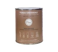 FLEUR DESIGNER'S PAINT | Fondo Universale, Extra Adesione, 750 ml, Bianco, a Base Acqua, Ideale per Pareti, Mobili, Porte, Piastrelle, Top Cucina, Made in Italy