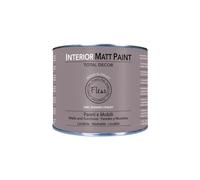 FLEUR DESIGNER'S PAINT | Interior Matt Paint, Pittura per Pareti e Mobili, Extra Opaco, 375ml, F16 Indian Elephant, a Base Acqua, Lavabile, Multisupericie, Made in Italy