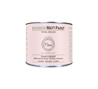FLEUR DESIGNER'S PAINT | Interior Matt Paint, Pittura per Pareti e Mobili, Extra Opaco, 375ml, F19 Pink Rococò, a Base Acqua, Lavabile, Multisupericie, Made in Italy