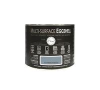 FLEUR DESIGNER'S PAINT | MULTI-SURFACE EGGSHELL Smalto Lavabile 3 in 1, Satinato, 375 ml, F57 French Mood, a Base Acqua, Adesione Diretta, Alta Resistenza, per Interno - Esterno, Made in Italy