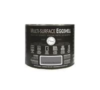FLEUR DESIGNER'S PAINT | MULTI-SURFACE EGGSHELL Smalto Lavabile 3 in 1, Satinato, 375 ml, F85 Metropolitan Poetry, a Base Acqua, Adesione Diretta, Alta Resistenza, per Interno - Esterno, Made in Italy