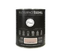 FLEUR DESIGNER'S PAINT | MULTI-SURFACE EGGSHELL Smalto Lavabile 3 in 1, Satinato, 750 ml, F12 James Taupe, a Base Acqua, Adesione Diretta, Alta Resistenza, per Interno - Esterno, Made in Italy