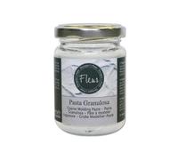 FLEUR DESIGNER'S PAINT | Pasta Granulosa a Rilievo, 130 ml, Colore Bianco, Base Acqua, Conferisce alle Superfici più Volume Ruvido e Granuloso, si può dipingere con i Colori Opachi Chalky Look.