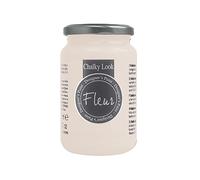 FLEUR DESIGNER'S PAINT | Pittura ad Acqua, Effetto Gesso Naturale, Extra Opaca, Fleur Chalky F06, Colore Taupe Sophistication, Made in Italy, Formato da 330 ml