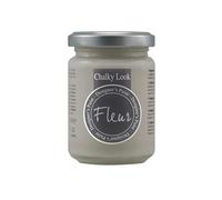 FLEUR DESIGNER'S PAINT | Pittura ad Acqua, Effetto Gesso Naturale, Extra Opaca, Fleur Chalky F11, Colore Greige, Made in Italy, Formato da 130 ml