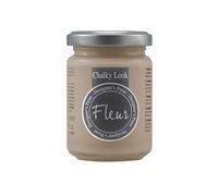 FLEUR DESIGNER'S PAINT | Pittura ad Acqua, Effetto Gesso Naturale, Extra Opaca, Fleur Chalky F12, Colore James Taupe, Made in Italy, Formato da 130 ml