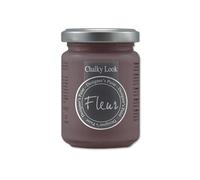 FLEUR DESIGNER'S PAINT | Pittura ad Acqua, Effetto Gesso Naturale, Extra Opaca, Fleur Chalky F13, Colore Chocolate Blush, Made in Italy, Formato da 130 ml