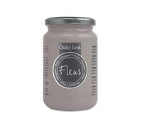 FLEUR DESIGNER'S PAINT | Pittura ad Acqua, Effetto Gesso Naturale, Extra Opaca, Fleur Chalky F16, Colore Indian Elephant, Made in Italy, Formato da 330 ml