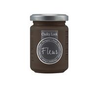 FLEUR DESIGNER'S PAINT | Pittura ad Acqua, Effetto Gesso Naturale, Extra Opaca, Fleur Chalky F18, Colore Burnt Umber, Made in Italy, Formato da 130 ml