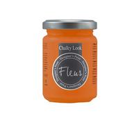 FLEUR DESIGNER'S PAINT | Pittura ad Acqua, Effetto Gesso Naturale, Extra Opaca, Fleur Chalky F31, Colore Tropical Sunset, Made in Italy, Formato da 130 ml