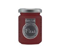 FLEUR DESIGNER'S PAINT | Pittura ad Acqua, Effetto Gesso Naturale, Extra Opaca, Fleur Chalky F34, Colore Red Oxide, Made in Italy, Formato da 130 ml