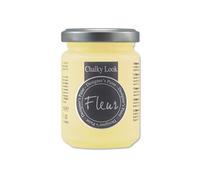 FLEUR DESIGNER'S PAINT | Pittura ad Acqua, Effetto Gesso Naturale, Extra Opaca, Fleur Chalky F38, Colore Vanilla Ice, Made in Italy, Formato da 130 ml