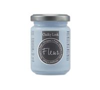 FLEUR DESIGNER'S PAINT | Pittura ad Acqua, Effetto Gesso Naturale, Extra Opaca, Fleur Chalky F62, Colore Lucy in The Sky, Made in Italy, Formato da 130 ml